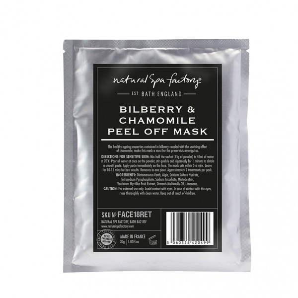 Bilberry and Chamomile Face Mask